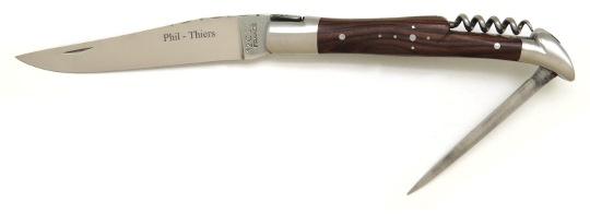 couteau Laguiole avec poinçon en bois de violette