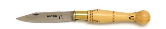 Couteau de poche Nontron N°22 boule en buis