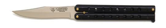 Couteau papillon noir