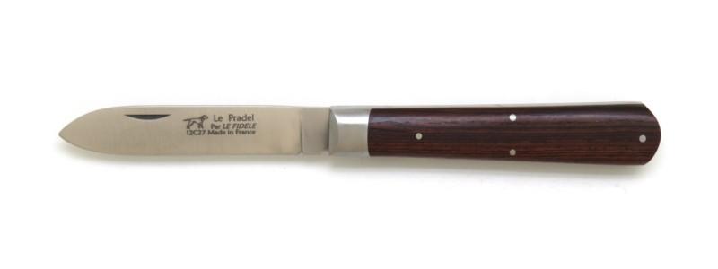 Couteau de poche le Pradel en bois de violette