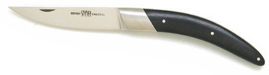 Couteau de poche Stylver en bois d'ébène