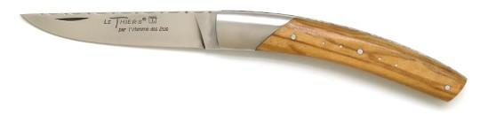 Couteau LE THIERS® artisanal en olivier