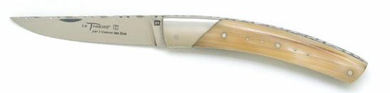 Couteau LE THIERS® en corne blonde