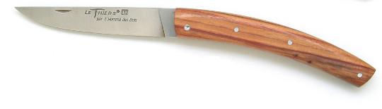 Couteau de poche LE THIERS® inox manche Nature