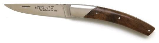 Couteau fermant LE THIERS® manche en bois de noyer