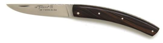 Couteau pliant LE THIERS® en ébène de macassar