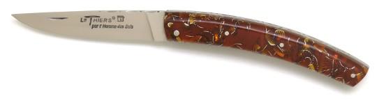 Couteau pliant de poche Le Thiers® orange