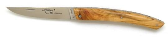 Couteau LE THIERS® par Le Sabot en 12C27 et olivier