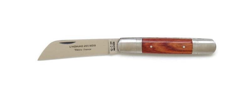 Couteau de poche Tonneau en bois de rose