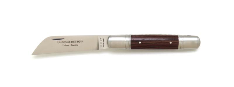 Couteau de poche Tonneau en bois de violette
