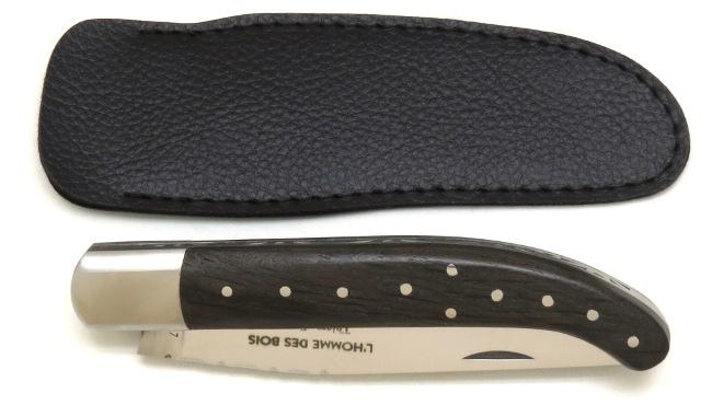 COUTEAU YATAGAN BASQUE EN MORTA - THIERS  MANCHE 12,5 CM - GAMME ELEGANCE