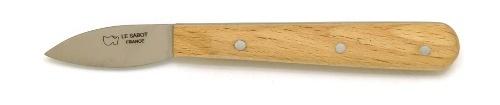 Couteau pour éplucher les noix manche en hêtre