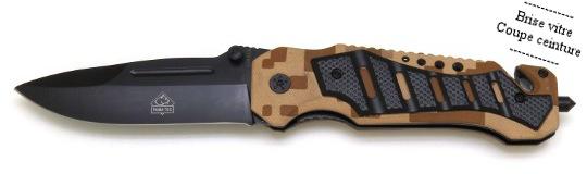 Couteau Puma brise vitre et coupe ceinture