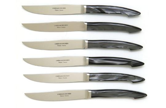 Couteau steak tranchant lisse capucin