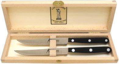 Couteau steak à dents de Thiers en coffret