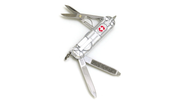 Couteau suisse signature lite silvertech gris translucide