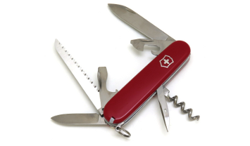 Couteau suisse Victorinox camper manche rouge