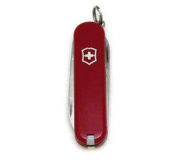 COUTEAU SUISSE VICTORINOX CLASSIC SD STYLE ICON MODELE 0.6223.G - CANIF ONGLIER 58 MM ROUGE