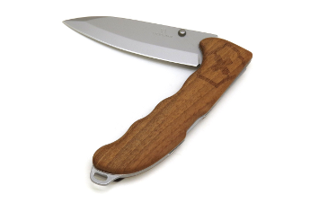 Couteau Suisse Victorinox evoke manche en bois