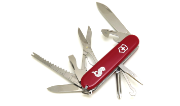 Couteau suisse Victorinox fisherman manche rouge