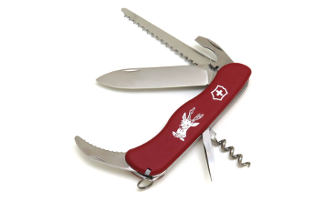 Couteau Suisse Victorinox Hunter manche rouge