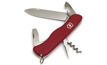 Couteau suisse Victorinox Picknicker manche rouge mat