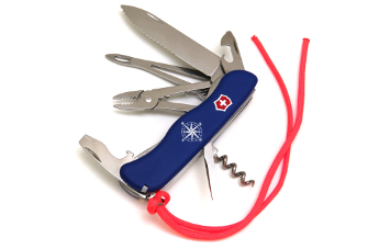 Couteau suisse victorinox skipper manch bleu