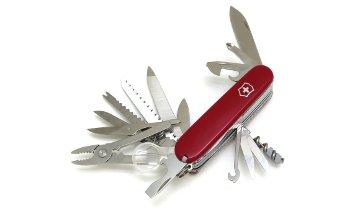 Couteau suisse victorinox swisschamp manche rouge