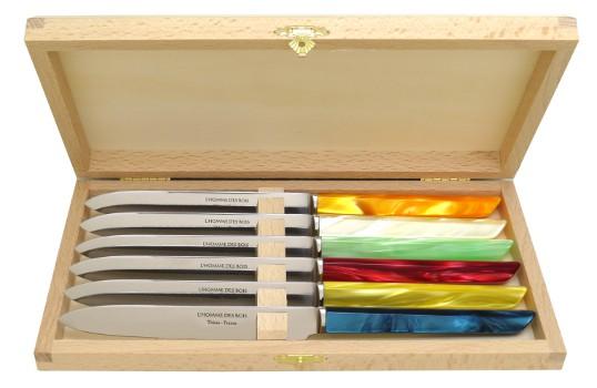 Couteaux de table GENTO 6 couleurs