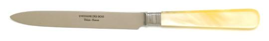 Couteau de table manche nacrine