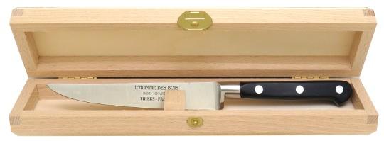 Couteau steak forgé en coffret bois