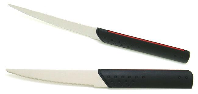 JULIENNE Couteau à viande noir Larg. 3 x Long. 32 cm