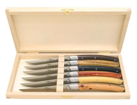 Couteaux de table LE THIERS® manche bois