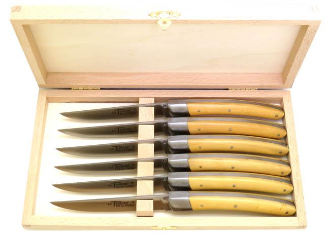 Coffret 6 tartineurs laguiole Pradel Excellence 