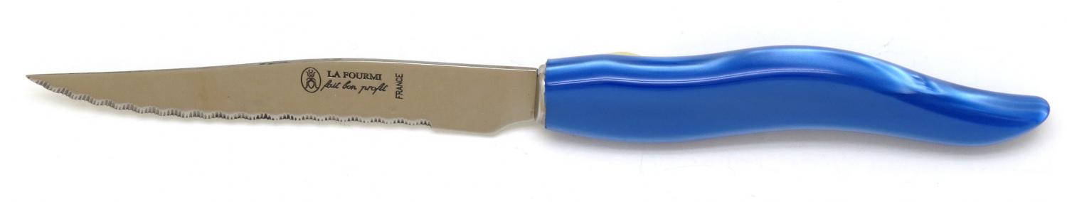 Couteau de table Vague bleu azur