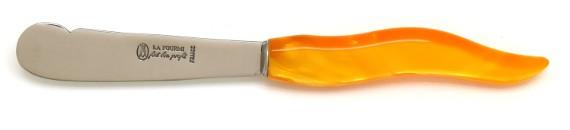 Couteau à tartiner Vague orange