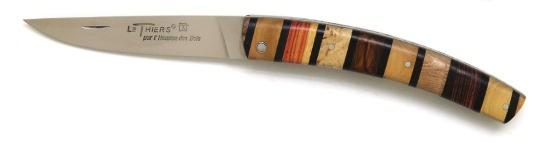 Couteau Le Thiers® en marqueterie de bois