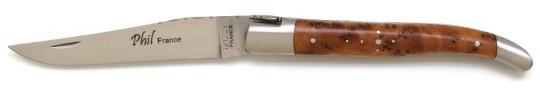 Couteaux Laguiole coutellerie de Thiers en thuya