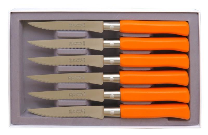 Couteaux de table Country orange