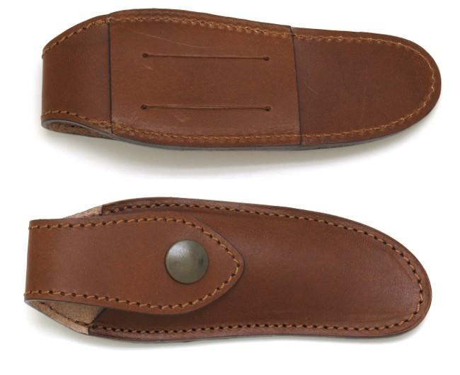 ETUI  POUR COUTEAUX DE POCHE  PORT MIXTE - MARRON
