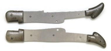Platines 2 mitres pour couteau Laguiole 3 pièces