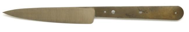 LAMES POUR COUTEAU D'OFFICE 4 LAMES BRUTES A MONTER