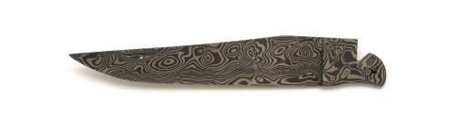 Lame seule en damas inox motif THOR