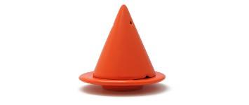 Lampe Merlin orange vif 