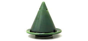 Lampe merlin vert foncé