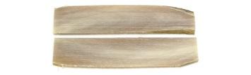 Manche pour couteau en corne blonde claire