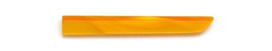 Manche droit pour couteau dessert orange