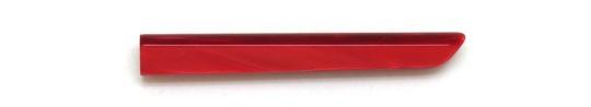 Manche droit pour couteau dessert rouge