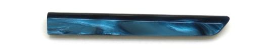 Manche droit pour couteau de table bleu
