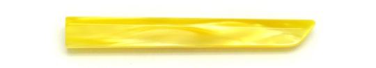 Manche droit pour couteau de table jaune